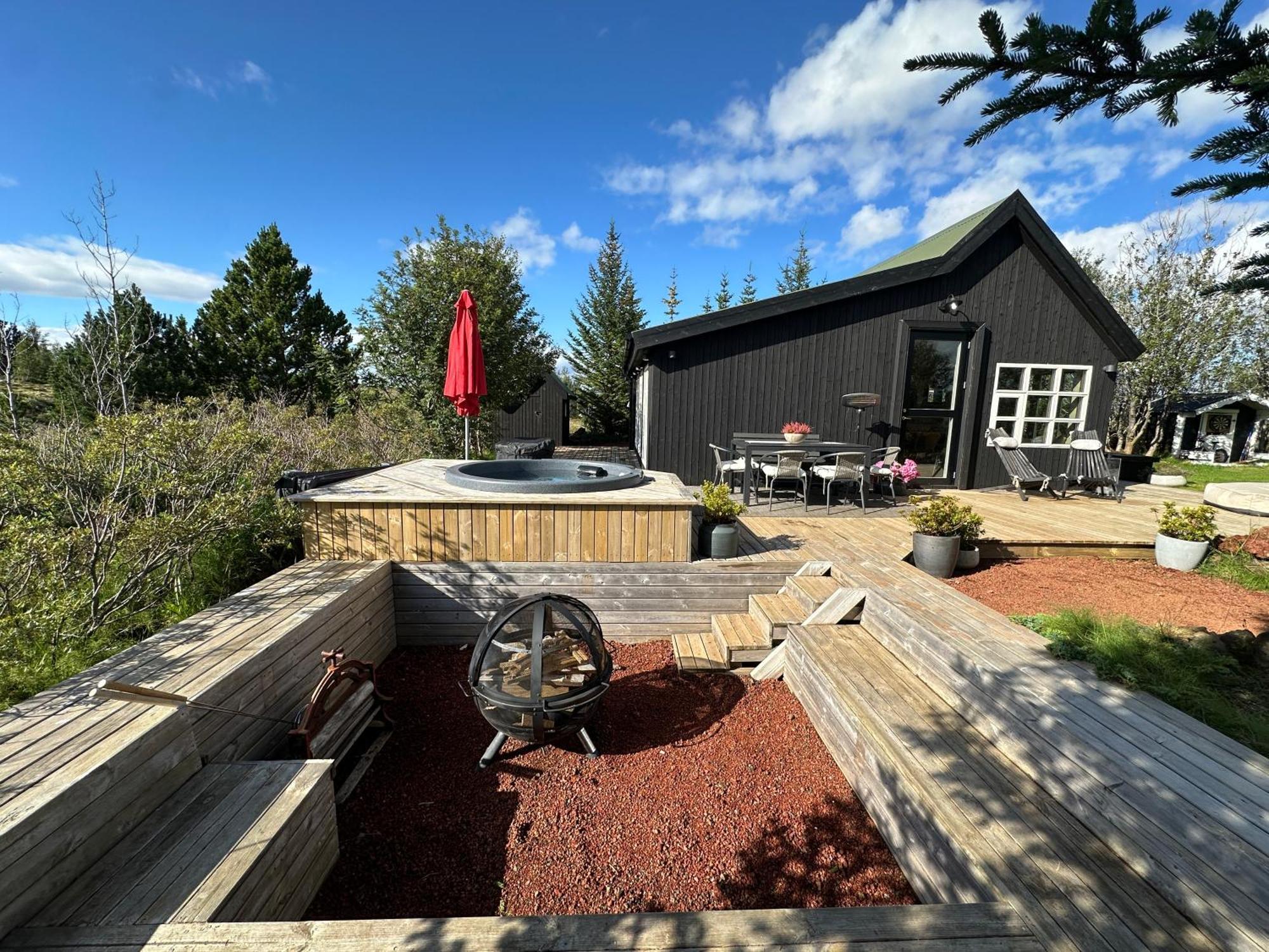 Cosy And Modern Chalet In Grimsnes, South Of Iceland - Birta Rentals Kerhraun Kültér fotó